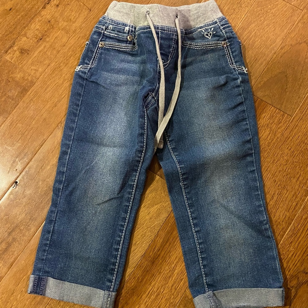 Justice girls capri jeans size 7S